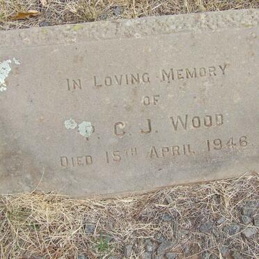 WOOD P.C.J. -1946 &amp; A.E. -1955