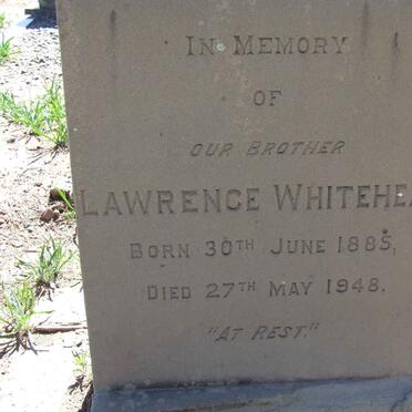 WHITEHEAD Lawrence 1885-1948