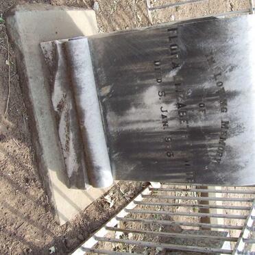 WHITE Flora Elizabeth - 1936