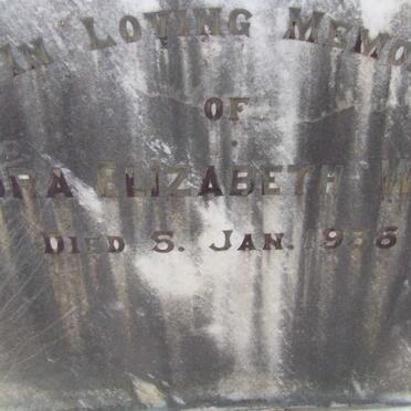 WHITE Flora Elizabeth -1935