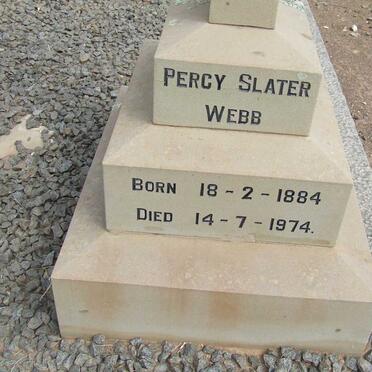 WEBB Percy Slater 1884-1974