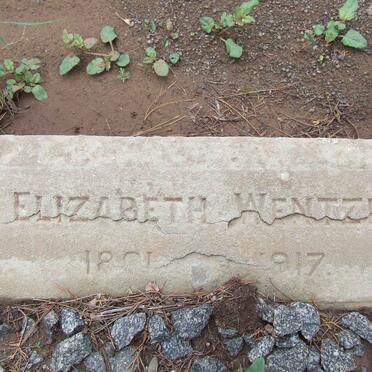 WENTZEL Carel 1837-1920 &amp; Elizabeth 18??-1917 