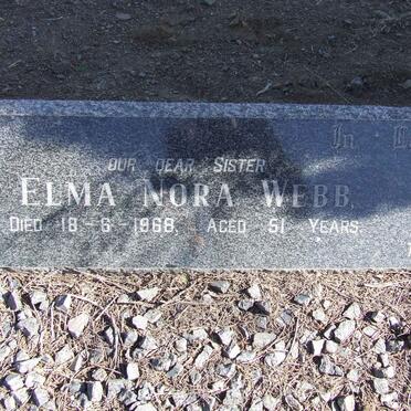 WEBB Elma Nora -1968