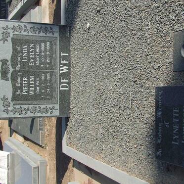 WET Pieter Willem, de 1903-1985 &amp; Linda Evelyn 1906-1998 :: JOHNSON Lynette 1938-1989