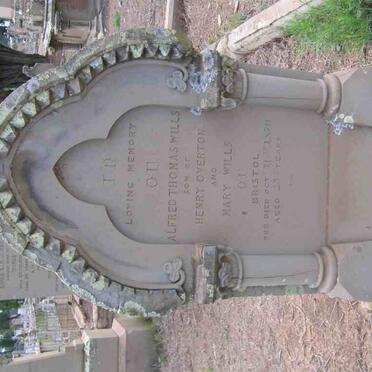 WILLS Alfred Thomas -1870