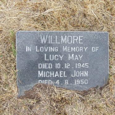 WILLMORE Michael John -1950 &amp; Lucy May -1945