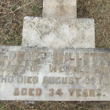 WILLETTS Edward -1904