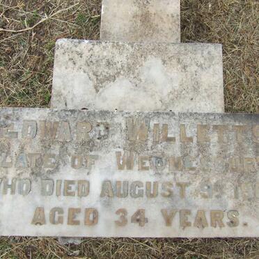 WILLETTS Edward -1904