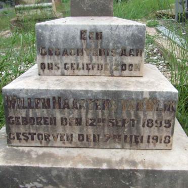 WIJK Willem Maartens, van 1895-1916