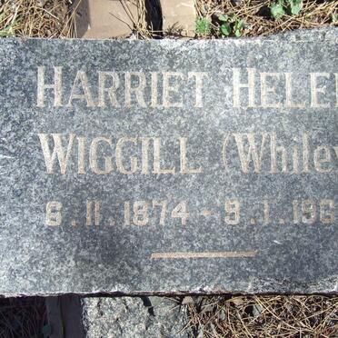 WIGGILL Harriet Helen nee WHILEY 1874-1963