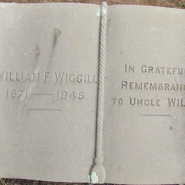 WIGGILL William F. 1871-1945