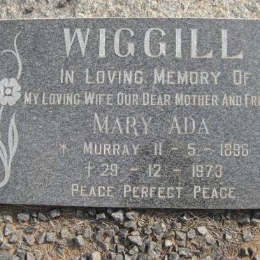WIGGILL Arthur Garnard 1895-1979 &amp; Mary Ada MURRAY 1896-1973