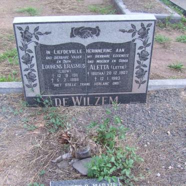 WILZEM de :: BOTHA :: MARAIS