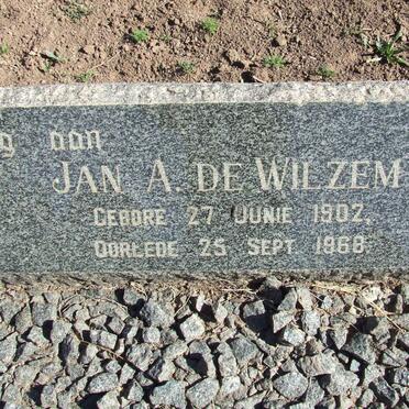 WILZEM Jan A., de 1902-1968