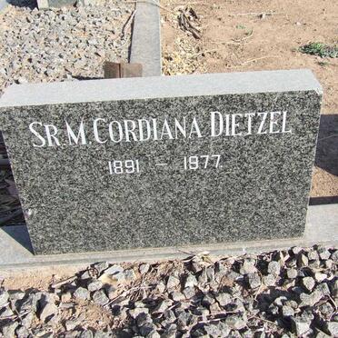 DIETZEL Cordiana 1891-1977