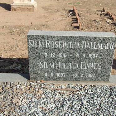 DALLMAYR Rosewitha 1910-1987 :: EINWEG Julitta 1897-1987