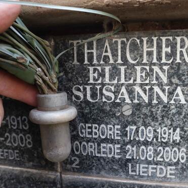 THATCHER Ellen Susanna 1914-2006
