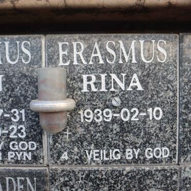 ERASMUS Rina 1939-