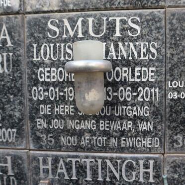 SMUTS Louis ?annes 19??-2011