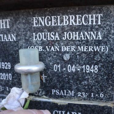 ENGELBRECHT Louisa Johanna nee VAN DER MERWE 1948-