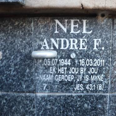 NEL Andre F. 1944-2011