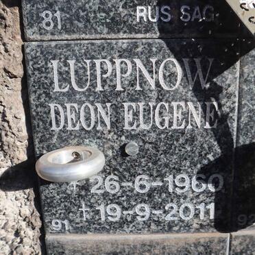LUPPNOW Deon Eugene 1960-2011