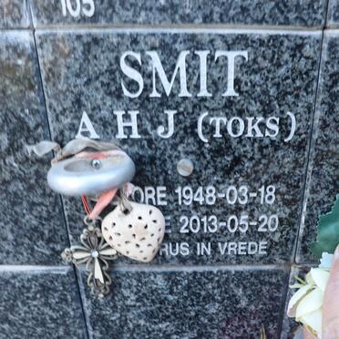 SMIT A.H.J. 1948-2013