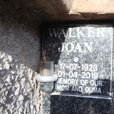 WALKER Joan 1928-2019
