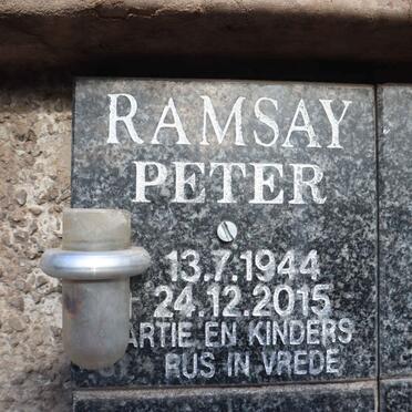 RAMSAY Peter 1944-2015