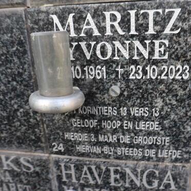 MARITZ Yvonne 1961-2023