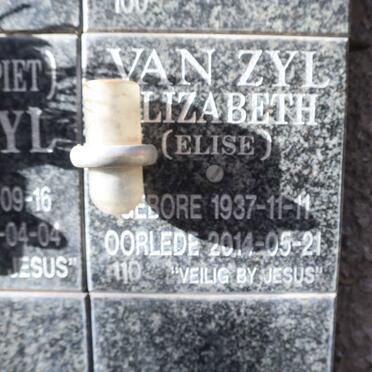 ZYL Elizabeth, van 1937-2014