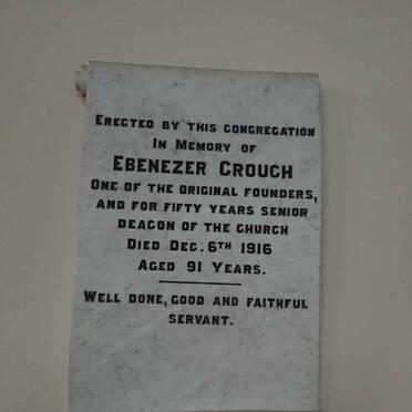 CROUCH Ebenezer -1916