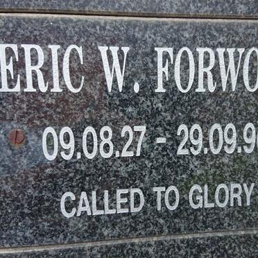FORWORD Eric W. 1927-1996