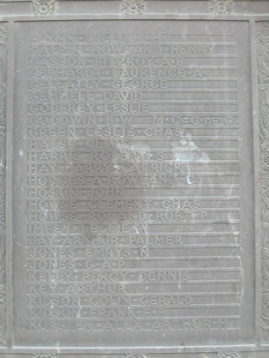07. Memorial Plaque _3 - First World War 1914-1918