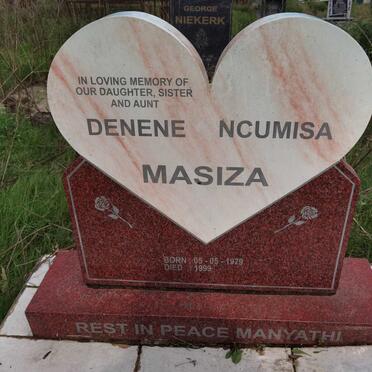 MASIZA Denene Ncumisa 1979-1999