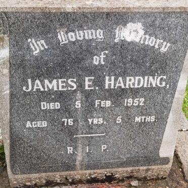 HARDING James E. -1952