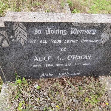 O'HAGAN Alice G. 1884-1961