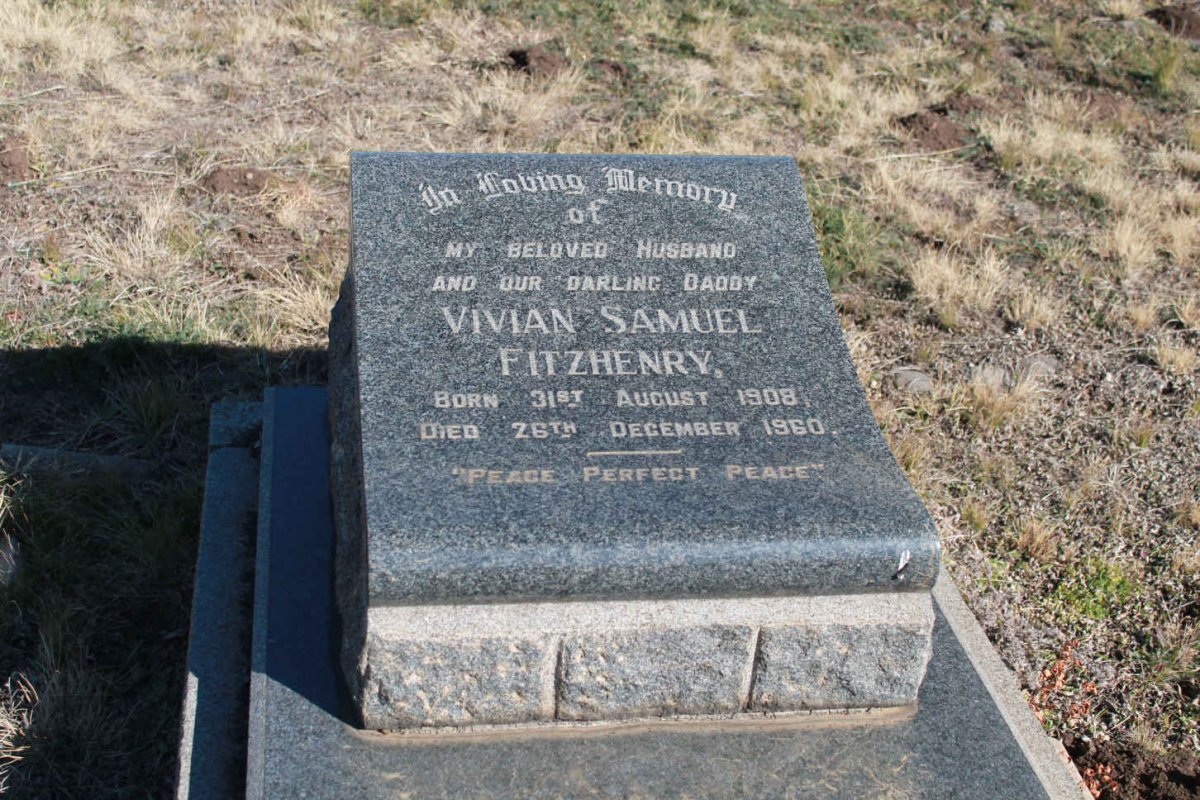 FITZHENRY Vivian Samuel 1908-1960