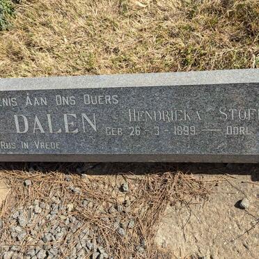 DALEN Johannes Frederick, van 1895-1975 & Hendrieka Stoffelina 1899-1992_1