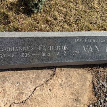 DALEN Johannes Frederick, van 1895-1975 & Hendrieka Stoffelina 1899-1992_2