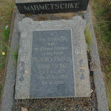 MARMETSCHKE Frederick Francis 1879-1954