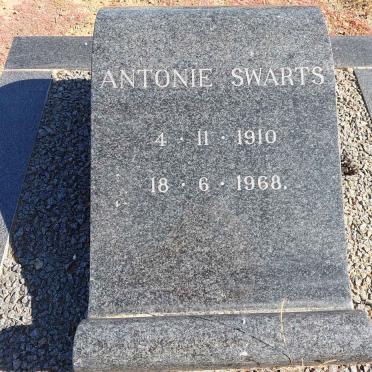SWARTS Antonie 1910-1968