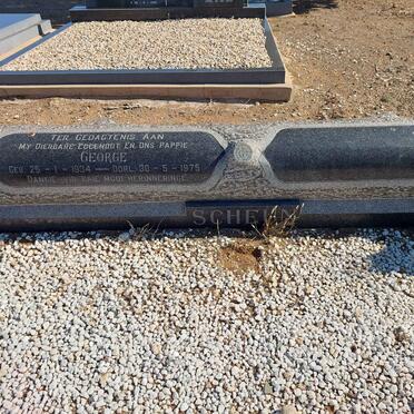 SCHEUN George 1934-1975