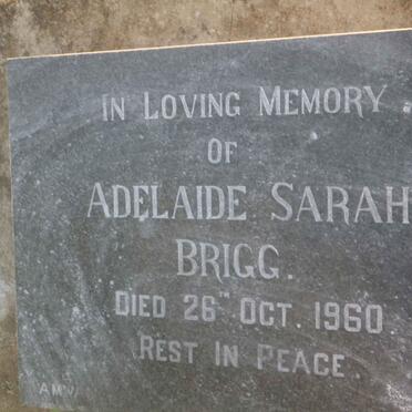 BRIGG Adelaide Sarah -1960