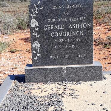COMBRINCK Gerald Ashton 1913-1978