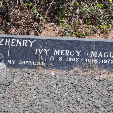 FITZHENRY Ivy Mercy nee MAGUIRE 1902-1972
