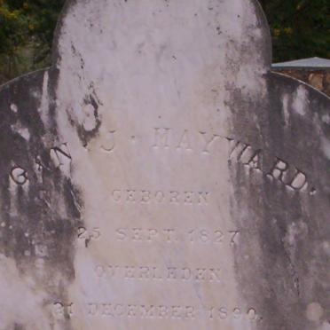 HAYWARD George Nathaniel John 1827-1890