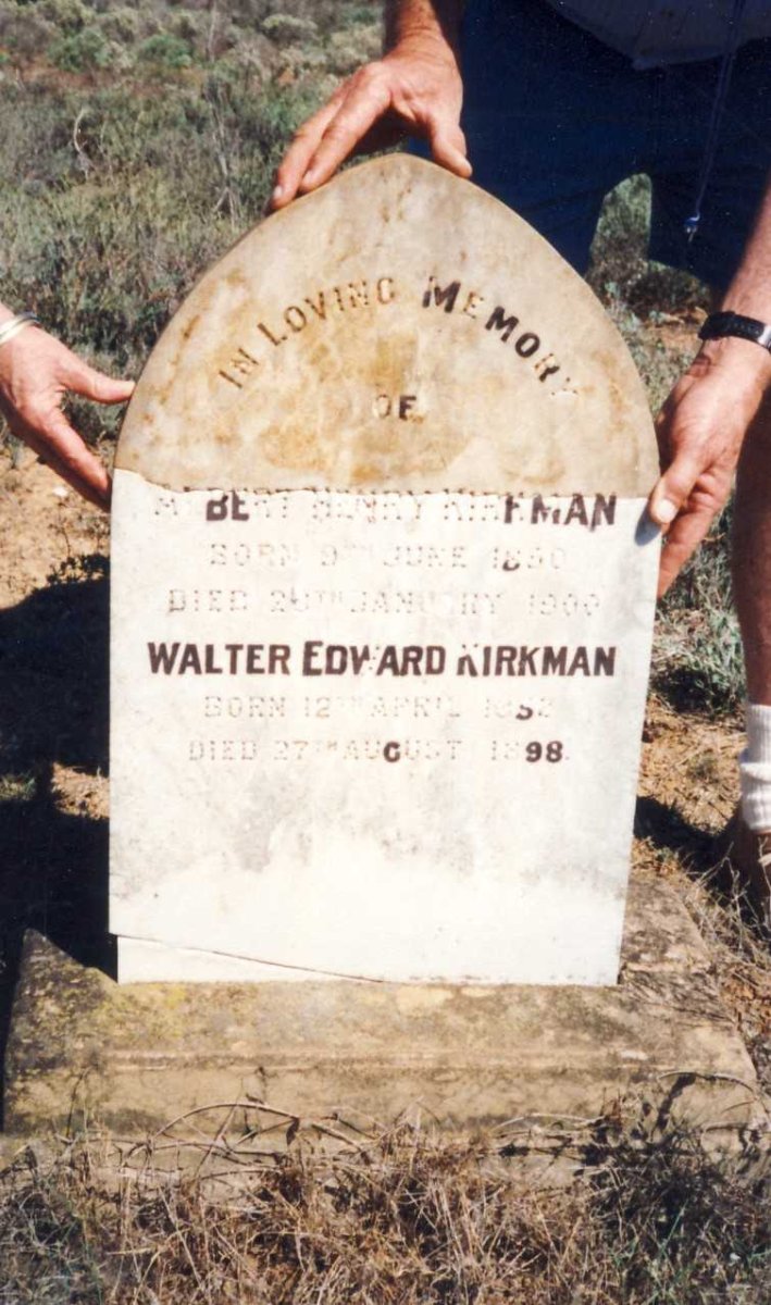 KIRKMAN Albert Henry 1850-1900 :: KIRKMAN Walter Edward 1852-1898