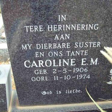 ?? Caroline E.M. 1906-1974