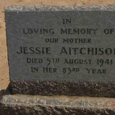 AITCHISON Jessie -1941